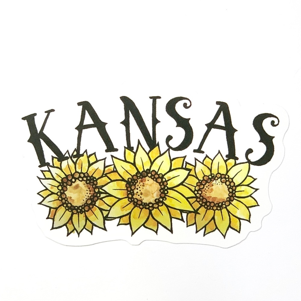 Kansas Vinyl Sticker - Picture 1 of 2